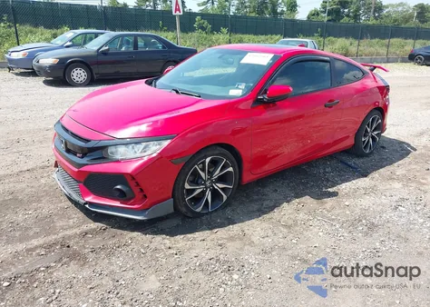 2017 Honda Civic Si z USA, uszkodzony, nr VIN 2HGFC3A5XHH750852